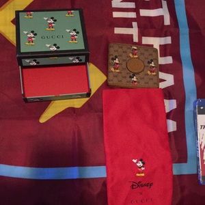 Gucci Mickey Mouse wallet